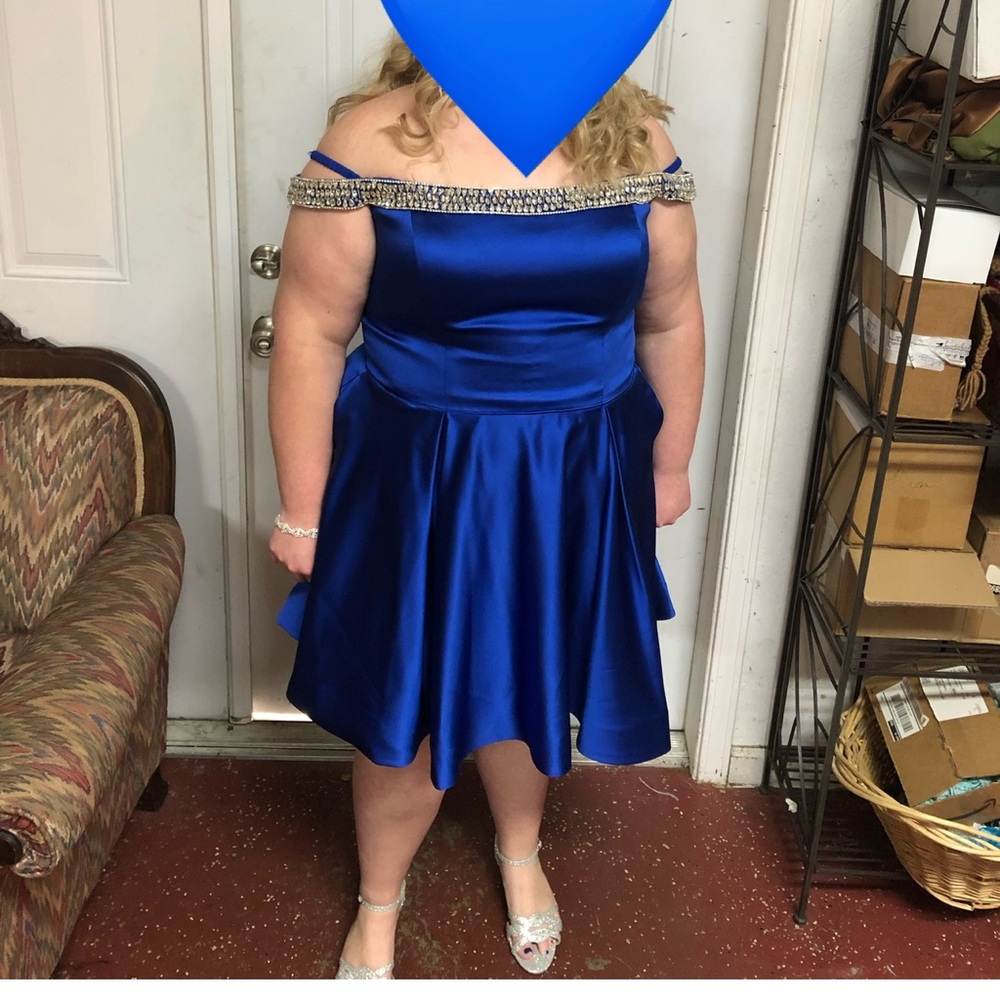 💙 Jovani Beautiful Royal Blue Elegant Dress